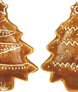 4789 TREEPLATES GINGER JOY S/2